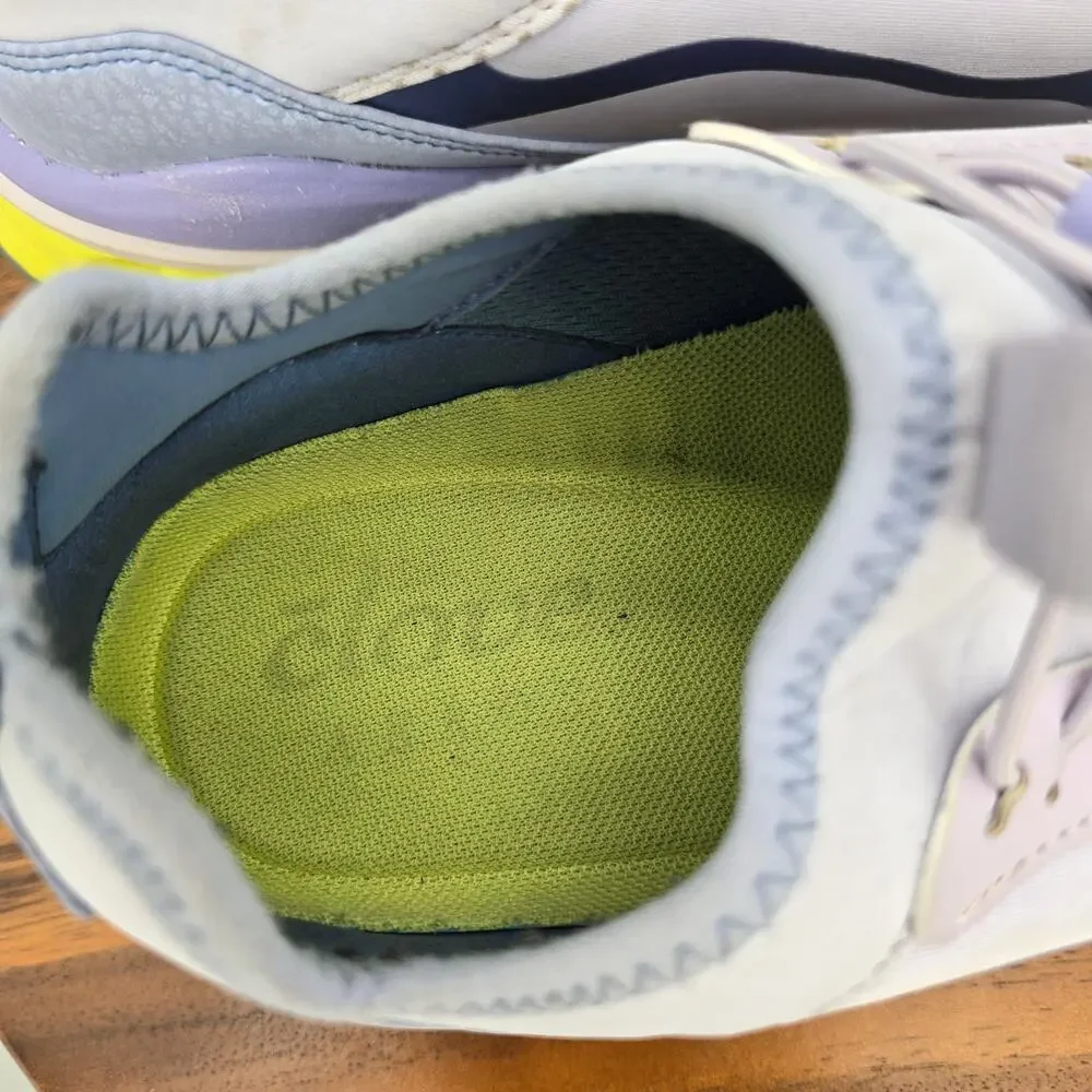 Clove Shoes Womens 8.5 M Lilac Lime Low Drawstring Professional Nursing Sneakers